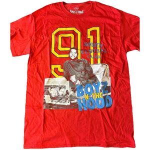 Boys N The Hood Movie T-shirt Ice Cube Size M Men's Red Bundle Your Items & Save